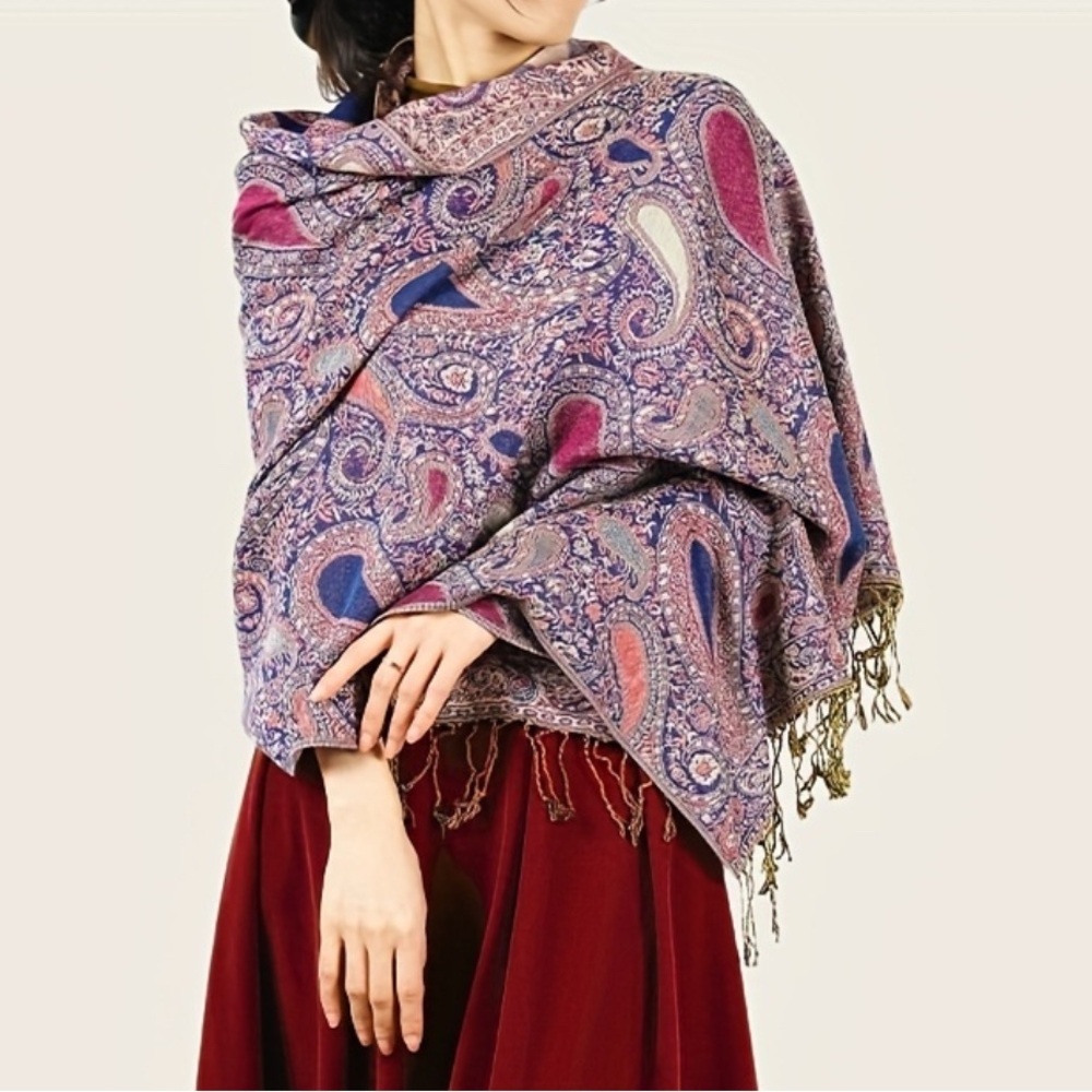 Scarf Jacquard: Ethnic Style NWOT
